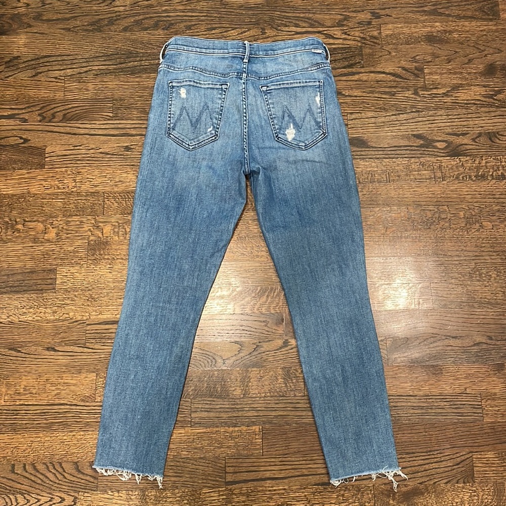 MOTHER Stunner Ankle Fray Size 30 - Picture 2 of 8